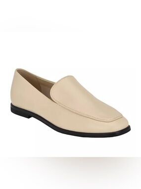 Calvin Klein Classic Women's Cream Leather Loafer